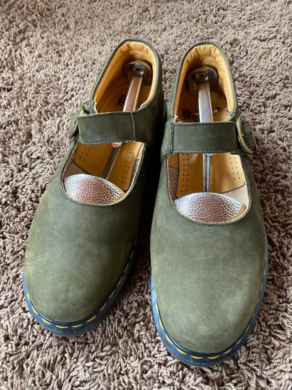 Suede Dr. Martens Mary Jane’s